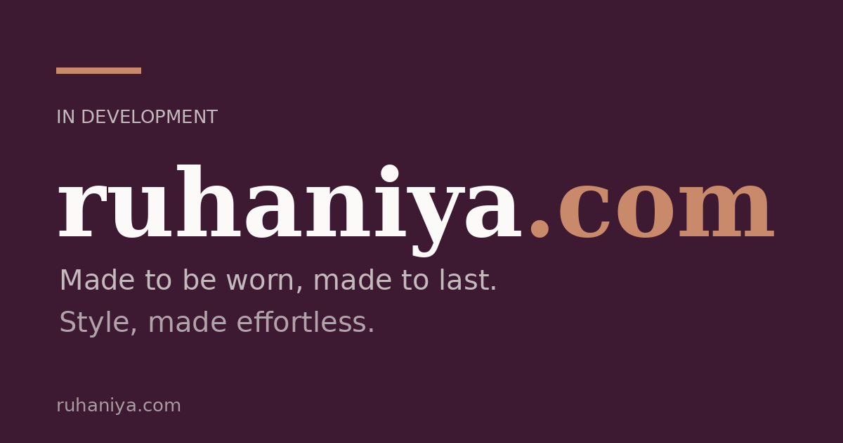 Link preview image for ruhaniya.com